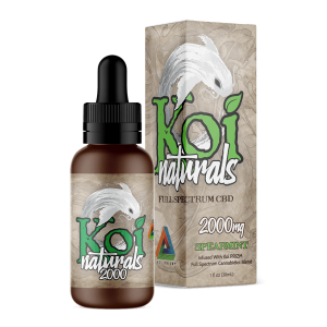 Koi Naturals Spearmint Tincture (250mg - 2000mg)