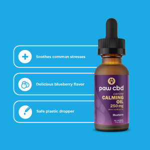 pawCBD Pet Tincture - Blueberry Flavor (250mg)